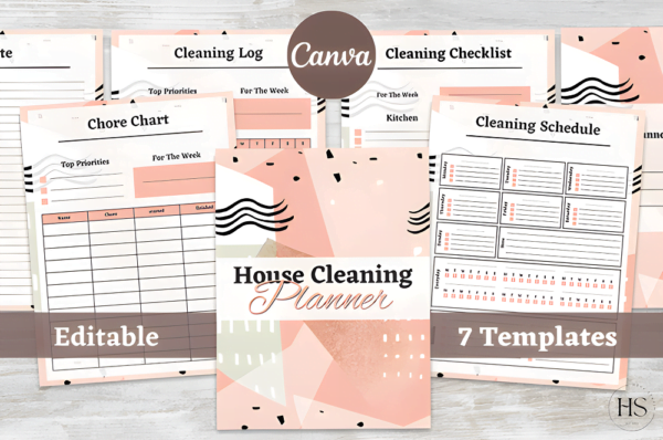 House Printable Cleaning Schedule