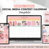 Canva Digital Content Planner 