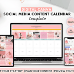 Canva Digital Content Planner 